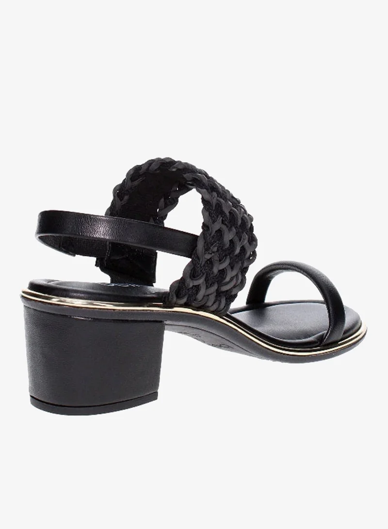 Mid Heels Sandals for Women – Sling Back Heel Sandals for Girls with Ankle Strap