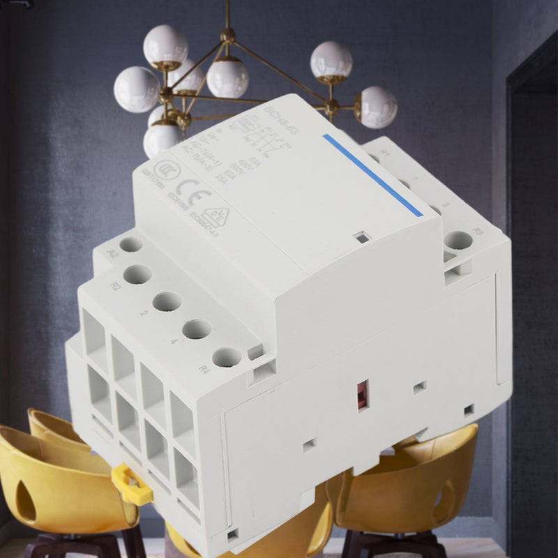 4P 63A 24V/230V 50/60Hz Household AC Contactor 2NO2NC (230VAC) - Image 2