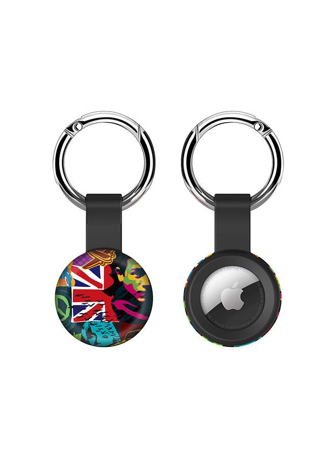 Stylizedd Airtag Case Metal Key Ring with Tough Case for Apple Airtag cover - Retro Spy  - Image 1
