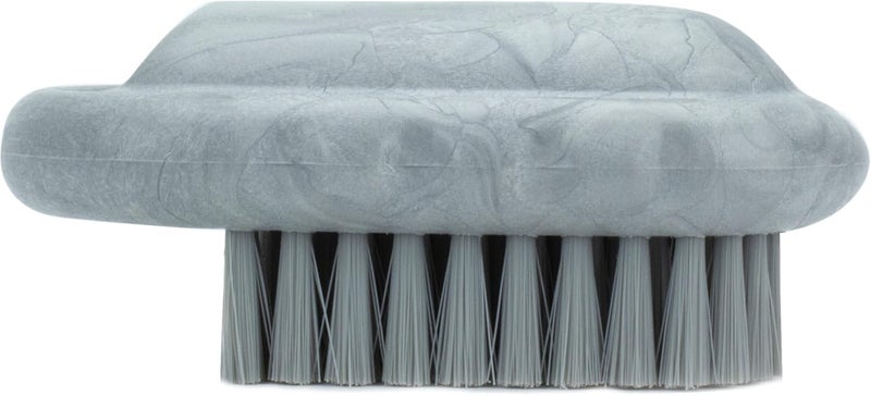 SPARTA Nail Scrub Brush Commercial-Grade, Heavy-Duty Hand and Fingernail Brush with Stiff Bristles for Gardeners, Mechanics, And Foodservice Personnel, Plastic, 5 Inches, Gray