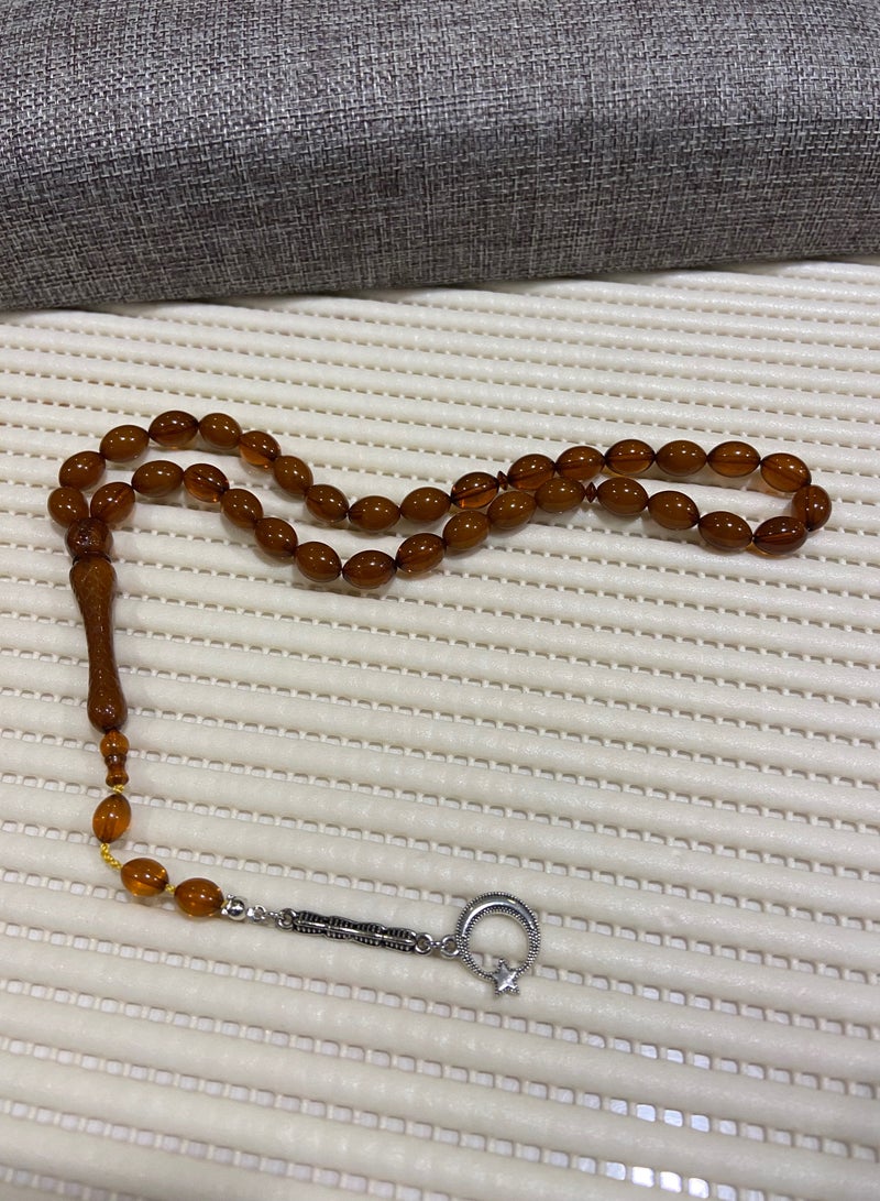 Faturan Prayer Beads For Men 33 Beads Size 8.5mm*12mm - Image 5