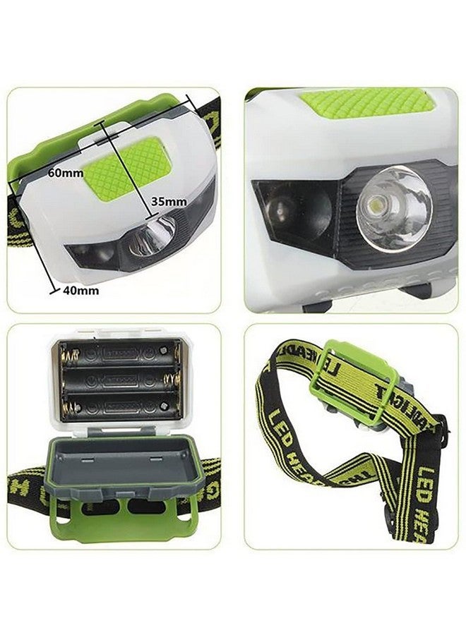 Linist مصباح رأس لينيست المحمول الصغير LED 4 أوضاع مصباح رأس مصابيح يد Torch Lamp Light للتنزه، التخييم، الصيد، ركوب الدراجات، البلاستيك - Image 5
