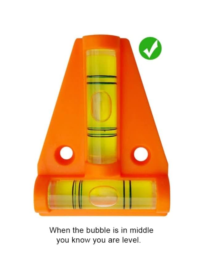PROMASS promass Spirit Level Bubble Level Multipurpose 2 Way Spirit Level T Shape for Adjusting Angle Level Measuring Instrument  - Image 3