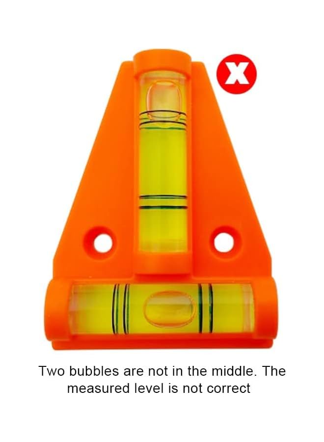 PROMASS promass Spirit Level Bubble Level Multipurpose 2 Way Spirit Level T Shape for Adjusting Angle Level Measuring Instrument  - Image 4