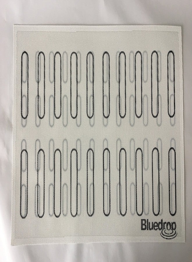 BLUE DROP Bluedrop Eclair Baking Sheets Perforated Silicone Baking Mats For Bread Cookies Open Mesh Non Stick Oven Liner - Image 4