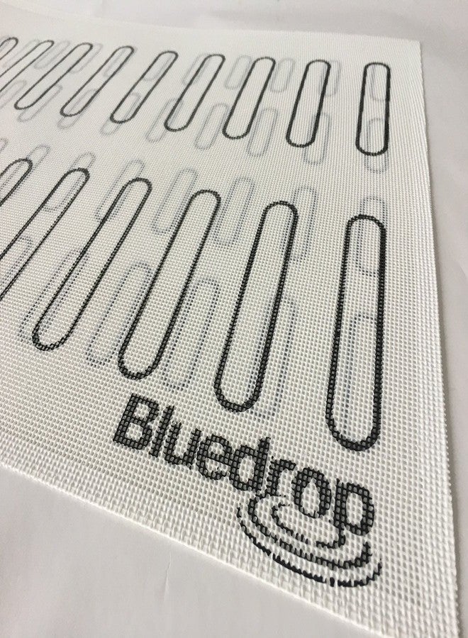 BLUE DROP Bluedrop Eclair Baking Sheets Perforated Silicone Baking Mats For Bread Cookies Open Mesh Non Stick Oven Liner - Image 3