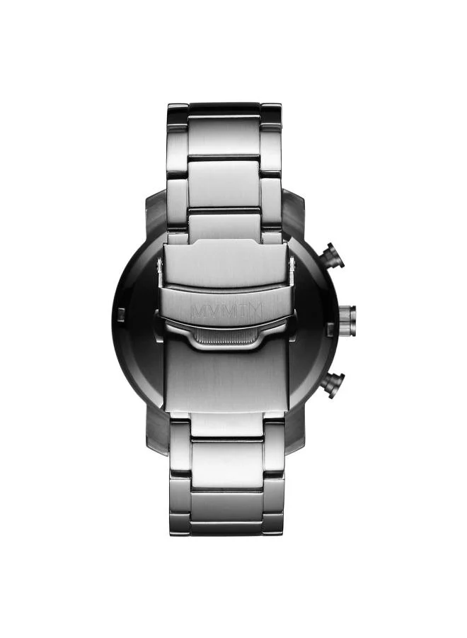 Mvmt Men's Quartz Chronograph Watch, Blue Dial, Stainless Steel Strap