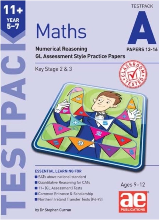 11+ Maths Year 5-7 Testpack A Papers 13-16: Numerical Reasoning GL Assessment Style Practice Papers  - Image 2