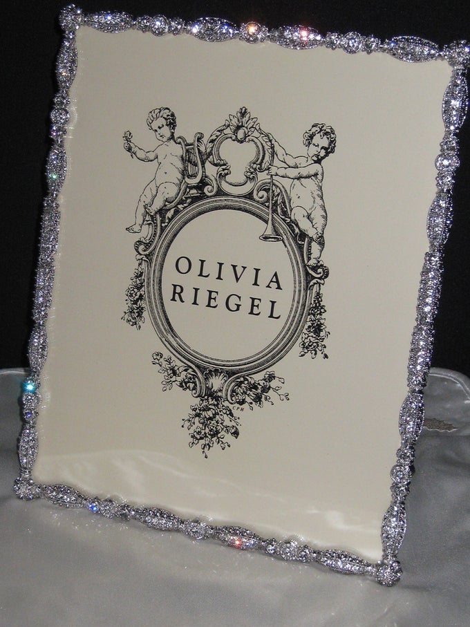 ASBURY SWAROVSKI CRYSTAL 8X10 FRAME BY 8X10