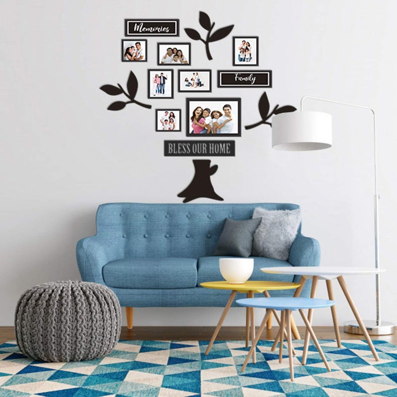 PAPER PLANE DESIGN Family Tree Collage Photo Frames for Wall Decor Set Style8 - Image 2