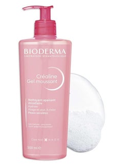 Bioderm Bioderma Pink Cleansing Mousse Gel 500 ml with Kryalin  - Image 2