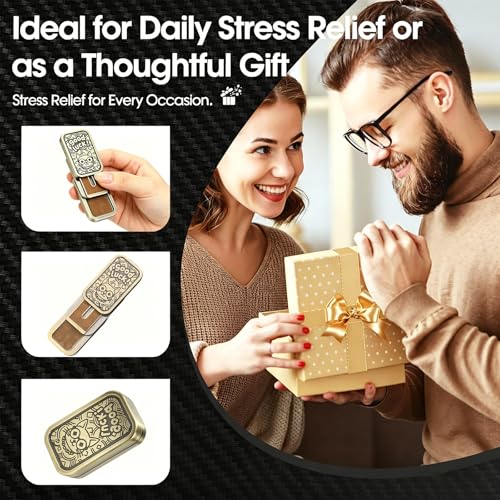 XFSAFDM Fidget Toys Adults, Fidget Slider, Magnetic Fidget Slider, Adult Fidgets for Anxiety and Stress, with a Unique Tuning Fork Effect - Image 5