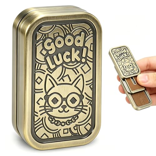 XFSAFDM Fidget Toys Adults, Fidget Slider, Magnetic Fidget Slider, Adult Fidgets for Anxiety and Stress, with a Unique Tuning Fork Effect - Image 1