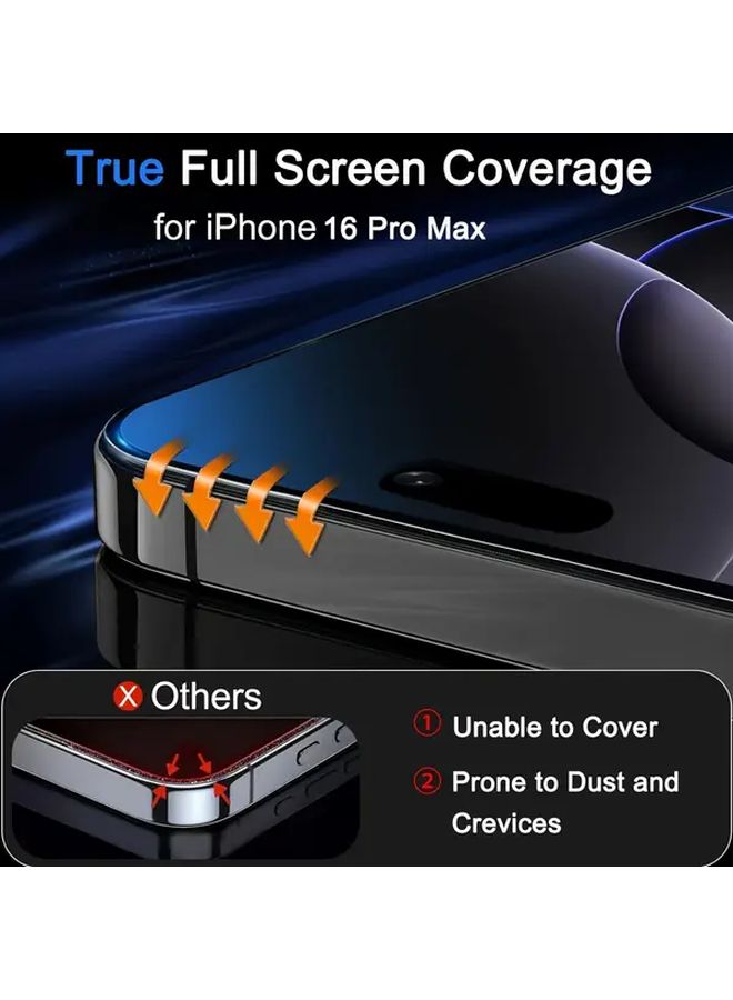 3Pcs Tempered Glass Screen Protector For iPhone 15 Plus HD Clarity Oleophobic Coating Dust Free Scratch Resistant Easy Installation Full Coverage - Image 5