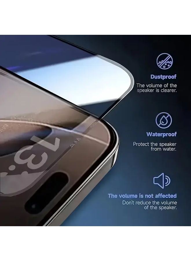 3Pcs Tempered Glass Screen Protector For iPhone 15 Plus HD Clarity Oleophobic Coating Dust Free Scratch Resistant Easy Installation Full Coverage - Image 4