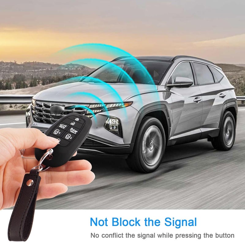 Koaudb Silicone Key Fob Cover for Hyundai - Image 4
