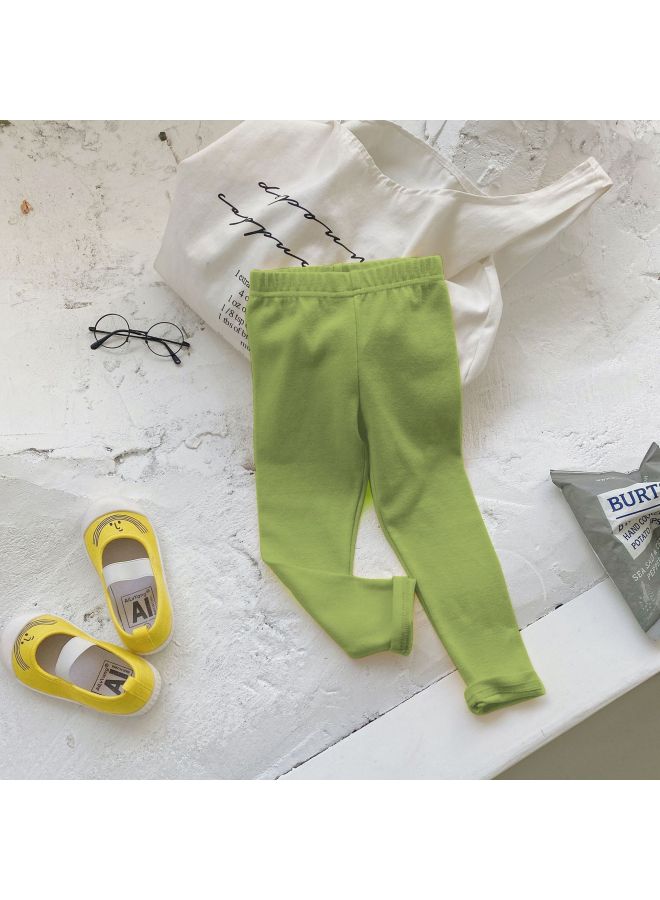 Children's Spring And Autumn Leggings New Korean Style Slim Long Pants For Boys And Girls Baby Easiest For Match Black Small Leg Pants