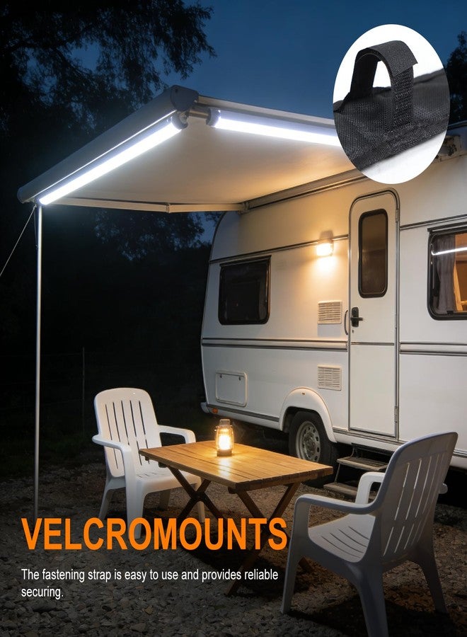 NOVA AUTO 12V Led Light Strip,RV Awning Lights with 2835 LED Chips,IP67 Waterproof Led Light Bar for Outdoor Camping and Overland - Image 5