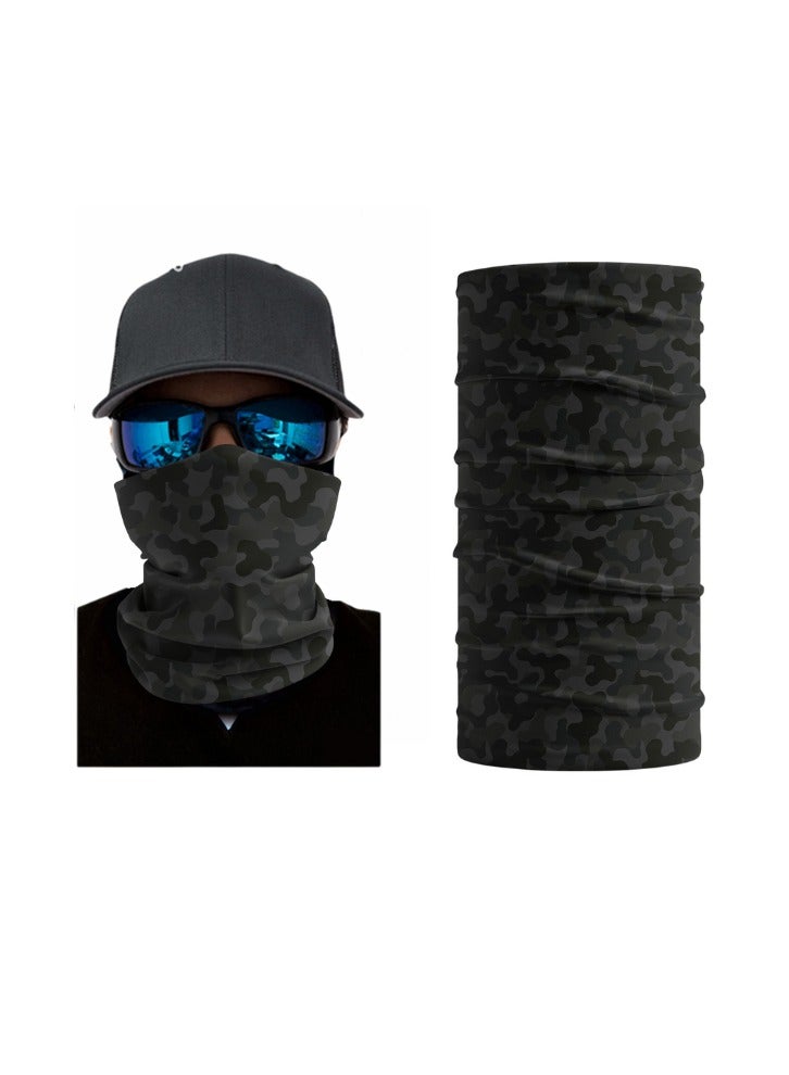 Multi-Functional Magic Headscarf,Neck Gaiter,Headwear, Head Cover with UPF50+ Sun Protection, High-Elastic Breathable Cooling Face Cover,Face Scarf for Outdoor Sports, Cycling - Image 1