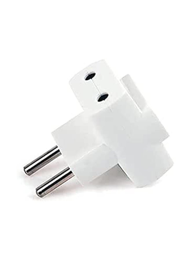 3 X Yeucus Triple Compartments 16 Amp Safety Load Ultra High Material For All Electrical And Home Appliances 