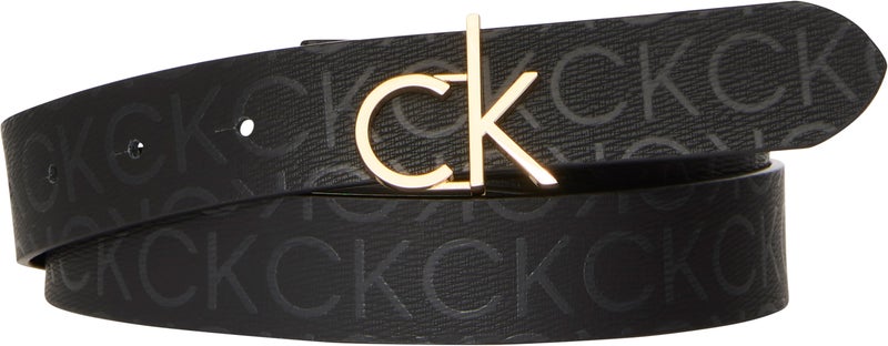 CALVIN KLEIN Logo buckle reversible allocated Hole belt  - Image 1