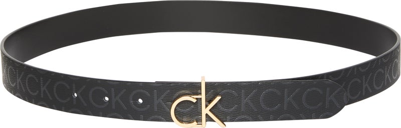 CALVIN KLEIN Logo buckle reversible allocated Hole belt  - Image 2