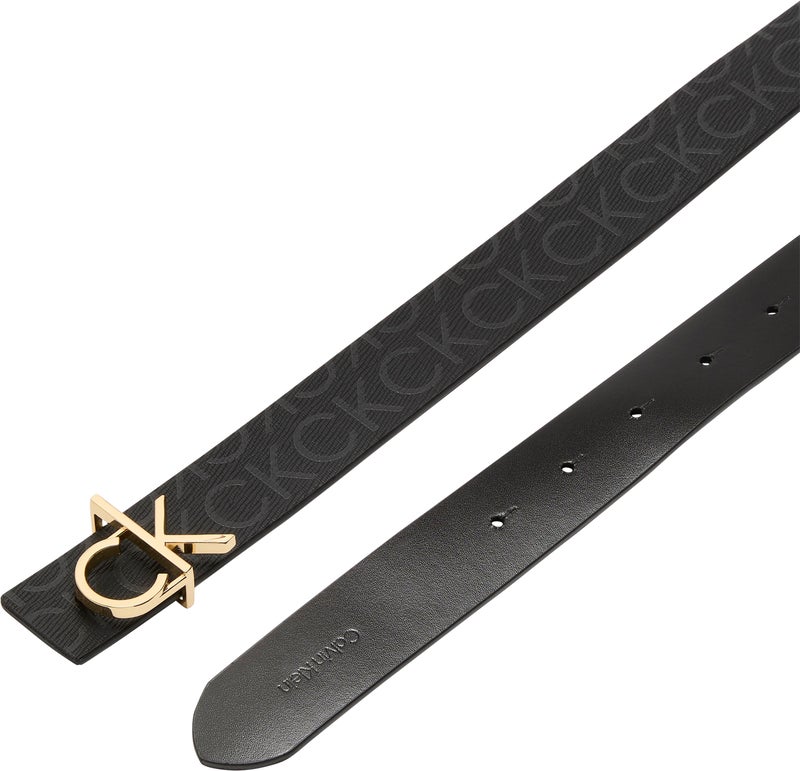 CALVIN KLEIN Logo buckle reversible allocated Hole belt  - Image 3