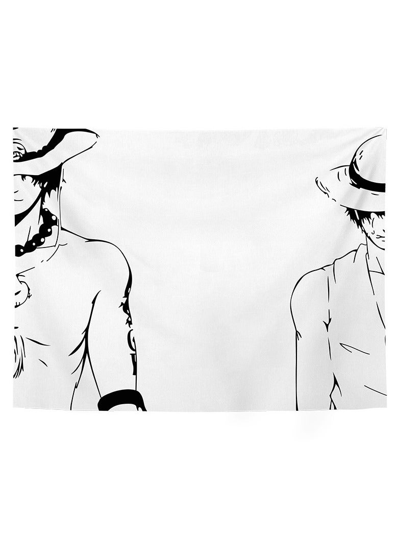 EBMINI One Piece Luffy Anime Background Cloth 