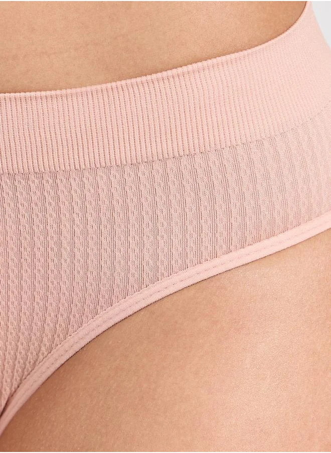 Styli Pack of 2 - Textured Seamless Bikini