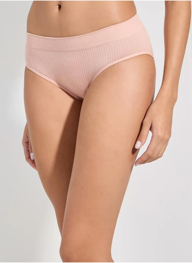 Styli Pack of 2 - Textured Seamless Bikini