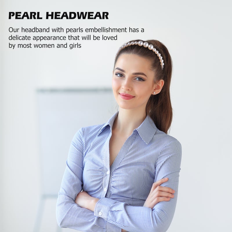 4pcs Elegant Faux Headband Hair Girls Hairband Headdress Headwear - Image 4