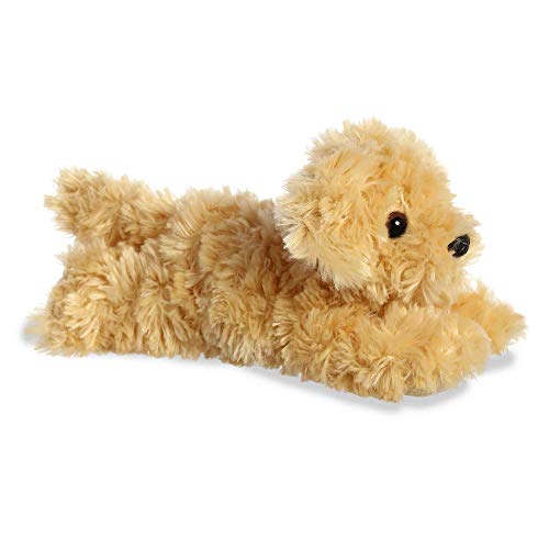 Aurora® Adorable Mini Flopsie™ Ginny Goldendoodle™ Stuffed Animal - Playful Ease - Timeless Companions - Gold 8 Inches - Image 2