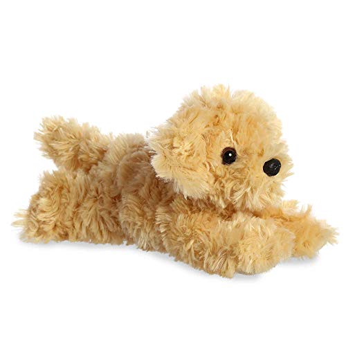 Aurora® Adorable Mini Flopsie™ Ginny Goldendoodle™ Stuffed Animal - Playful Ease - Timeless Companions - Gold 8 Inches - Image 1