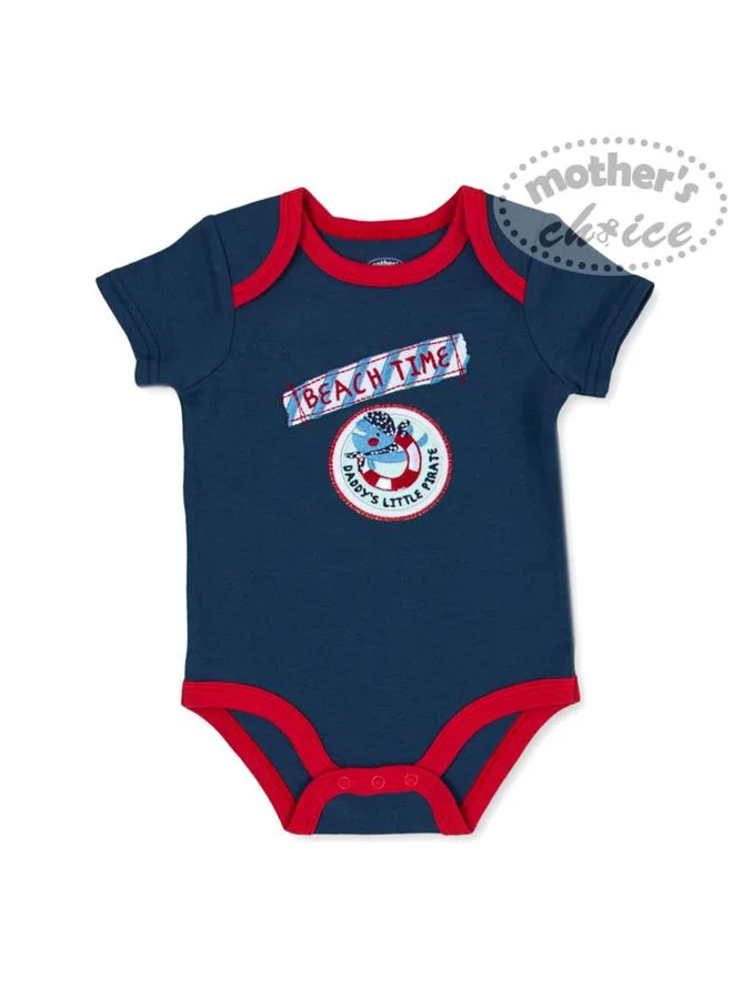 Luna & Lily Pack of 5 -Little Sailor Theme Bodysuit
