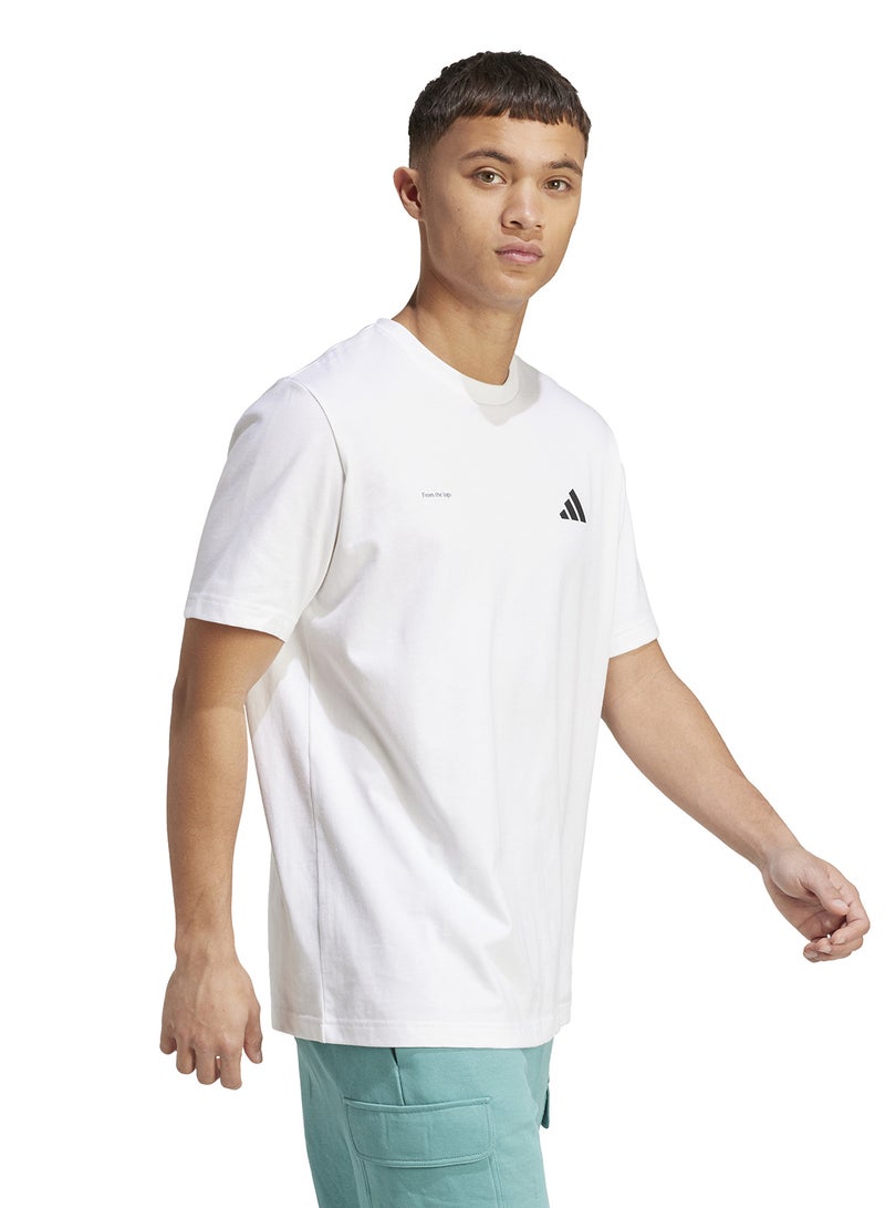 adidas تيشيرت برسومات دائرية بقوة ثلاثة عدسات - Image 5