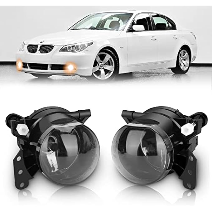 AutoBeeDen مصابيح الضباب لسيارات بي إم دبليو E60 E61 525I 525Xi 530I 530Xi 545I 550I E46 325Ci 330Ci E90 E91 325I 325Xi 328I 328Xi 330I 330Xi 335D 335I 335Xi E63 E64 645Ci 650I E83 X3 M3 3 5 6 Serie - Image 1