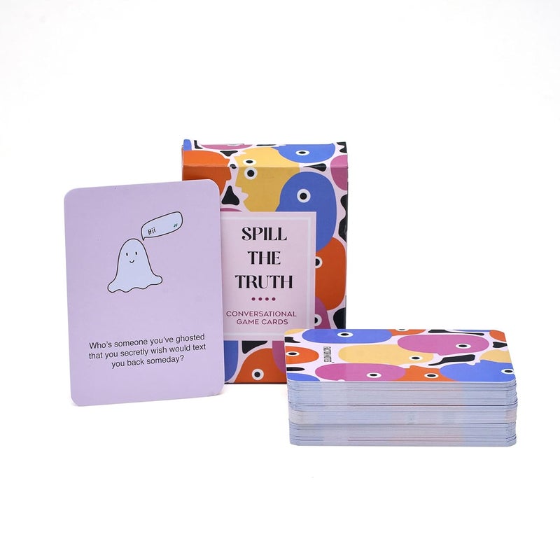 FACTOR NOTES adults Conversation Card Game : Spill The Truth - Image 4