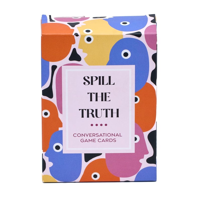 FACTOR NOTES adults Conversation Card Game : Spill The Truth - Image 1