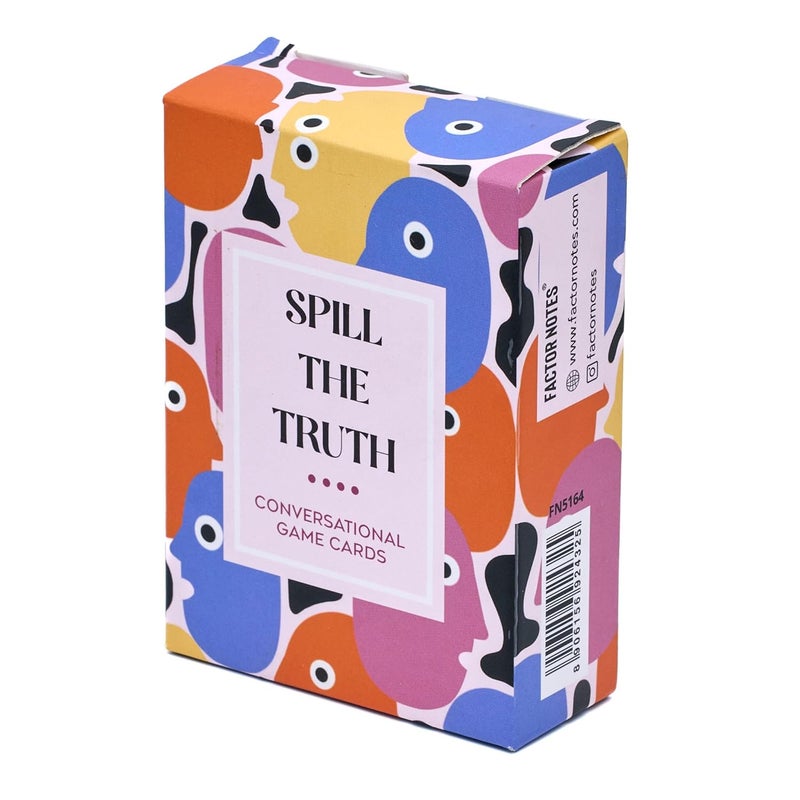 FACTOR NOTES adults Conversation Card Game : Spill The Truth - Image 2