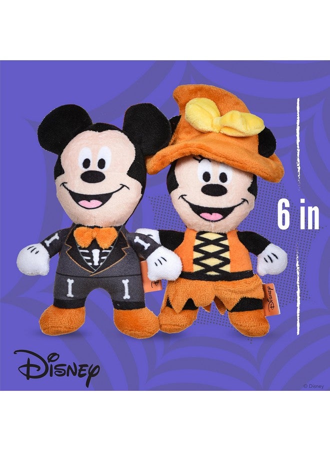 Disney for Pets 2Pc 6/'' Halloween Plush Mickey & Minnie Mouse Toys for Dogs | Mickey & Friends Plush Dog Toy | Halloween Toys for Dogs, Official Dog Toy Product of Disney for Pets (FF27385) - Image 5