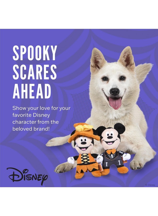 Disney for Pets 2Pc 6/'' Halloween Plush Mickey & Minnie Mouse Toys for Dogs | Mickey & Friends Plush Dog Toy | Halloween Toys for Dogs, Official Dog Toy Product of Disney for Pets (FF27385) - Image 2