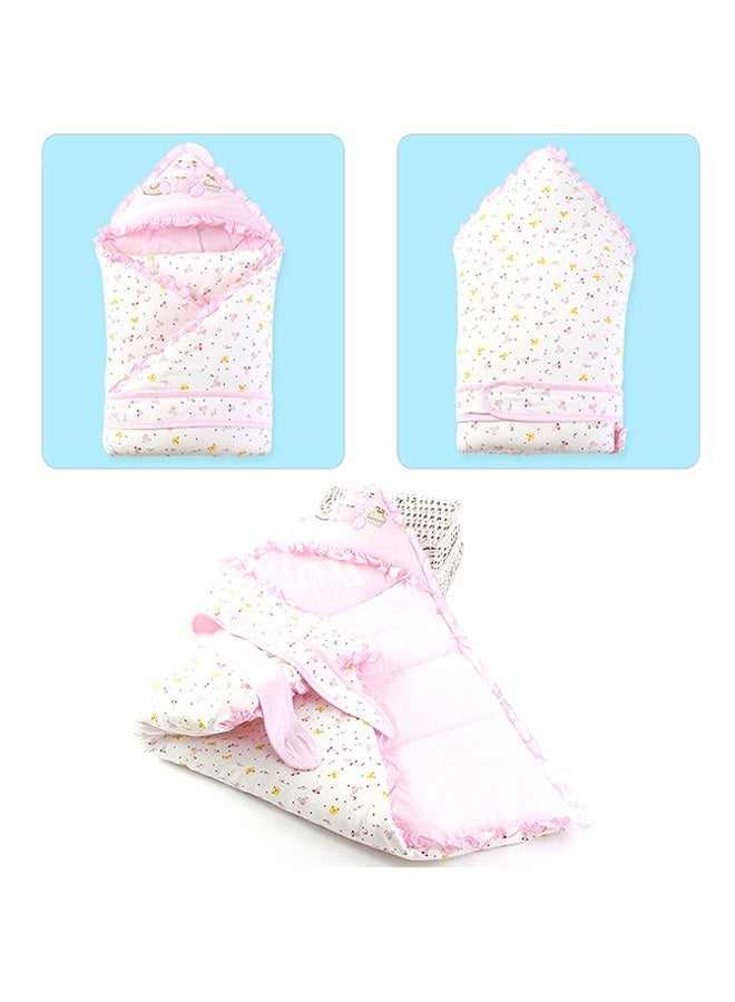 HALAMODO Magic Tape Baby Sleeping Bag with Windproof Hood Thick Warm Blanket Adjustable Swaddle for Newborns Multi-Functional Infant Blanket Soft and Cozy Baby Wrap for Fall and Winter  - Image 2