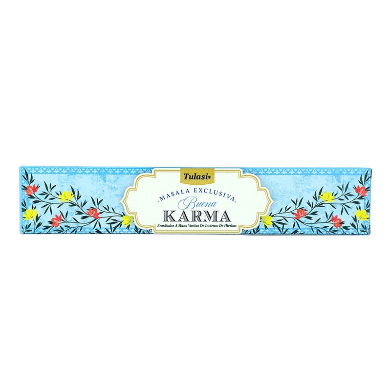 Tulasi Exclusive Masala Good Karma Incense Sticks (Agarbatti) for Pooja, Prayer, Meditation & Home Fragrance, 1 Pack - Image 1