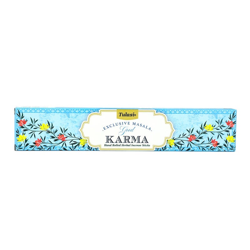 Tulasi Exclusive Masala Good Karma Incense Sticks (Agarbatti) for Pooja, Prayer, Meditation & Home Fragrance, 1 Pack - Image 3