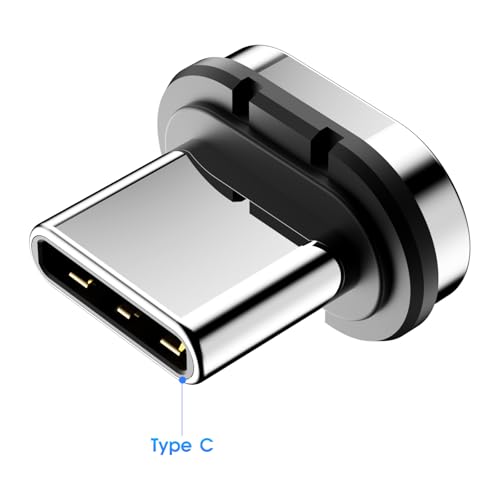 DuHeSin 24pins Magnetic USB C Connector Tips Head (3 Pack) Compatible for Most Type C Magnet Adapter Phone Pad Tablet Devices - Image 2