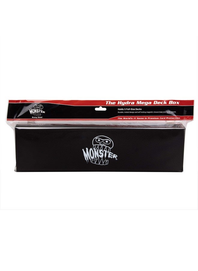 Monster Protectors Monster Magnetic Hydra Five Deck Mega Storage Box(Black) - with 5 Removable Deck Trays for Gaming TCGs-Compatible with Yugioh, MTG, Magic The Gathering, Pokémon - Long Lasting, Durable Construction  - Image 5