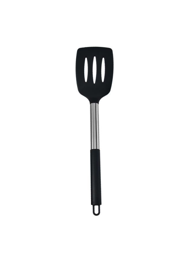 Silicone Shovel Cooking Kitchenware Leakage Shovel Dense Shovel Fried Fish Fried Egg Shovel Non-stick Pan Shovel Stir-frying Pot Silent Shovel