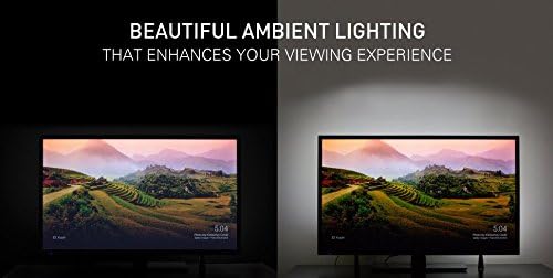 XERGY USB 5V 5050 RGB LED Flexible Strip Light Multi-Color Changing Lighting K-it Background Lighting with Mini Controller for TV PC Laptop Bias Lighting (5 Meter for 55" TV's & Above) - Image 5