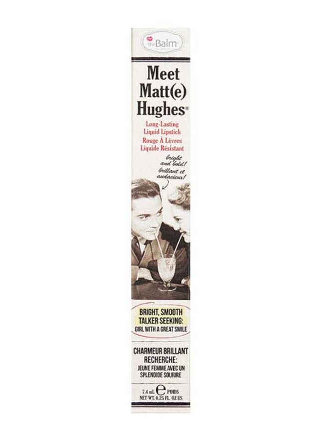 theBalm Meet Matt(e) Hughes® Long Lasting Liquid Lipstick Chivalrous - Image 2