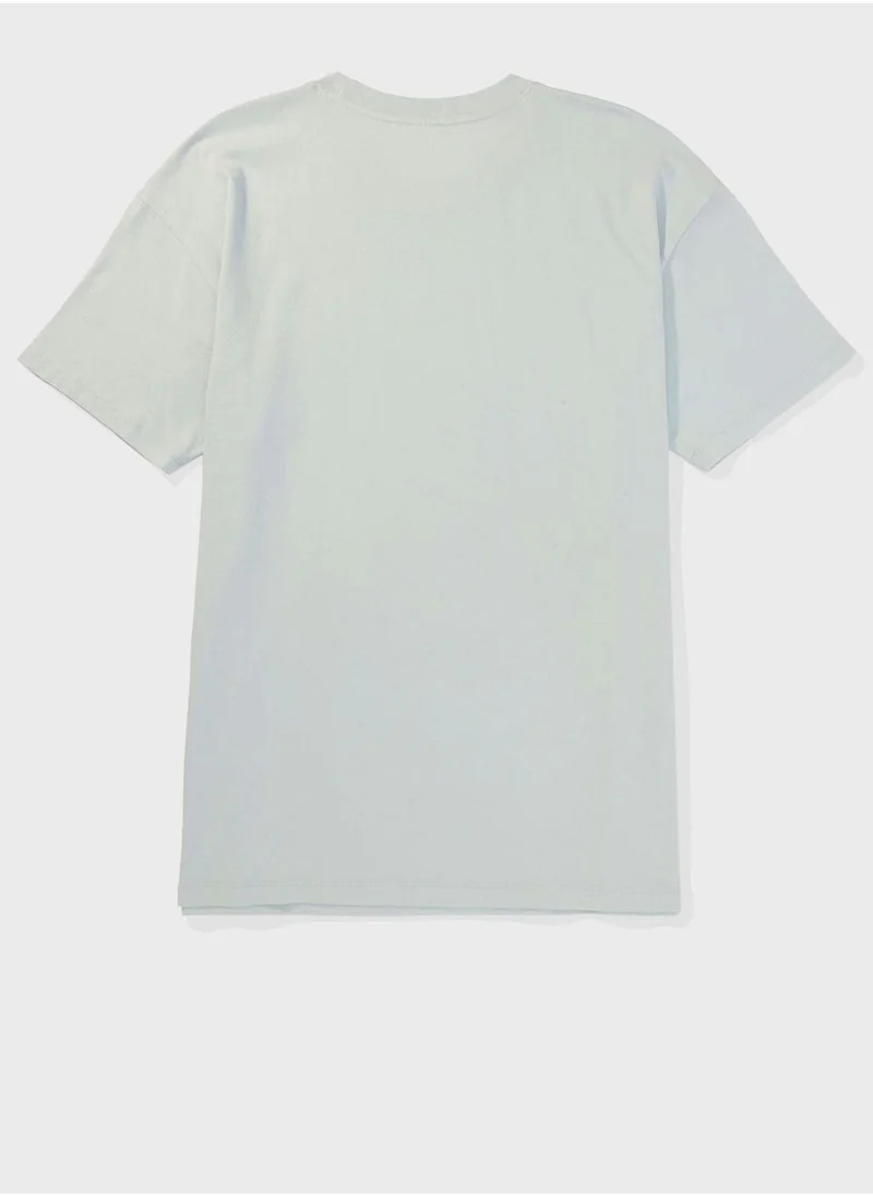 امريكان ايجل Graphic Crew Neck T-Shirt
